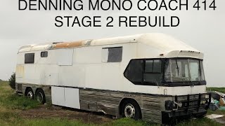 Denning Mono Coach 414 Stage 2 Rebuild 1980 V6 DETROIT DIESEL [upl. by Narcis547]