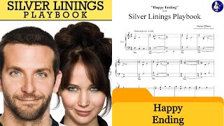 Silver Linings Playbook  quotHappy Endingquot  Danny Elfman with sheets [upl. by Atteynod206]