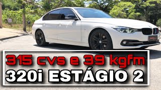 BMW 320i ESTÁGIO 2  315 cvs e 39 Kgfm  PITSTOPSHOP ApC [upl. by Noirb419]