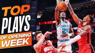 The Top Plays of NBA Opening Week  202425 NBA Season [upl. by Heimlich]