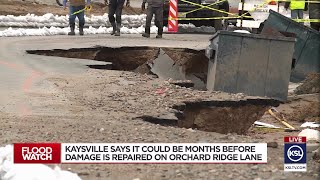 Kaysville says it could be months before damage is repaired from flooding [upl. by Cooley978]