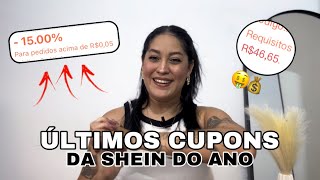 ÚLTIMO VÍDEO DE CUPONS DA SHEIN DE 2023 💸 [upl. by Sherborne]