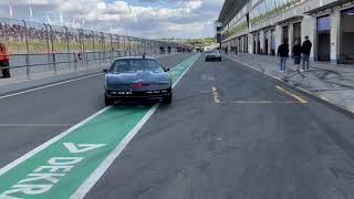 NASCAR EURO WHELEN Oschersleben 2023  Drive one Pace Lap with KITT from Knight Rider [upl. by Notlit]