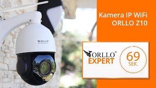 ORLLO EXPERT Kamera obrotowa zewnętrzna WiFi Orllo Z10 4Mpx Inteligentna Analiza Obrazu ZOOM x18 [upl. by Caddric499]