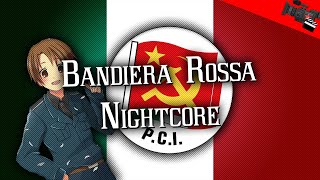 Bandiera Rossa Nightcore ITAENGPL Subtitles [upl. by Atenahs]