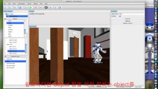 NAO Simulation  Choregraphe와 NAOSim 연결 프로그래밍 기초 [upl. by Kylie]