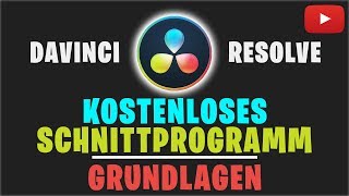 🎬 Kostenloses Schnittprogramm für PC 2018  DaVinci Resolve [upl. by Mosa]