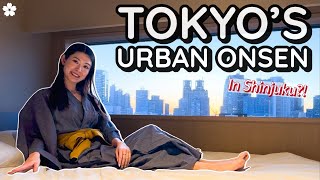 Unveiling Shinjukus Hidden Gem A Luxurious Onsen Ryokan Experience ♨ ONSEN RYOKAN YUEN SHINJUKU [upl. by Niwred]