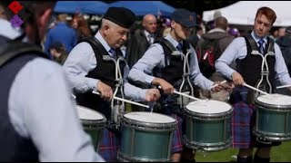 Lomond amp Clyde Pipe Band Drum Corps  Adrian Hoy  Sat MSR 2019 WPBC [upl. by Vasily763]