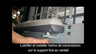 CAME  Vidéo HOW TO  Installation du Kit Motorisation AXO pour portails battants [upl. by Rosalee]