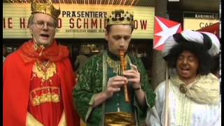 Günther Jauch Harald Schmidt und Helmut Zerlett als Sternsinger [upl. by Olenka]