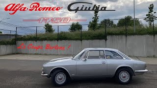 ESSAI  ALFA ROMEO GIULIA GT 1750  LE VRAI COUPE BERTONE [upl. by Hetty]