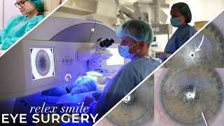 LASIK ReLEx SMILE  Live laser eye surgery  ReLEx SMILE Minimally invasive laser eye surgery [upl. by Sokin]