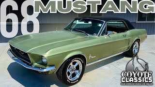 1968 Mustang Coupe SOLD at Coyote Classics [upl. by Harry334]