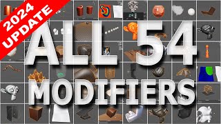 All 54 Modifiers in Blender Explained in 10 Minutes  2024 Update [upl. by Haff540]