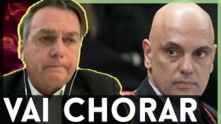 🚨BOLSONARO VAI CHORAR Moraes prorroga inquérito e denúncia tem data [upl. by Cimah]