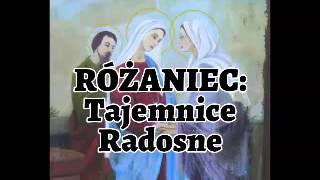 Różaniec  Tajemnice RADOSNE [upl. by Harilda]