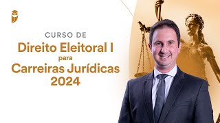 Partidos Políticos  Curso de Direito Eleitoral I 2024 [upl. by Wesa]