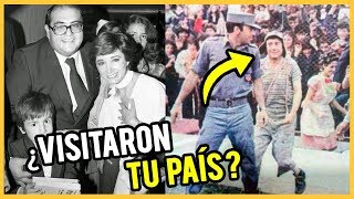 Las giras del CHAVO DEL 8 alrededor del mundo ¿Visitó tu país  CURIOSIDADES  CRONOS FILMS TV [upl. by Yul]