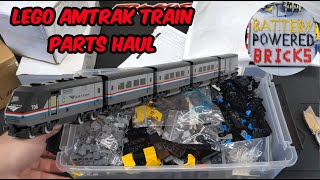 Lego modern metroliner train parts haul [upl. by Sheffy]