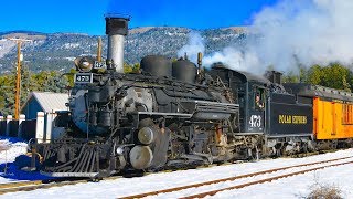 Durango Winter Steam Trains [upl. by Colwin]