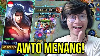 NEW HERO BADANG AUTO MENANG TERLALU OP   MOBILE LEGENDS INDONESIA [upl. by Gilbertson]