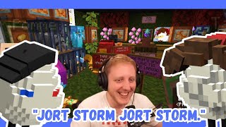 Philza sings JORT STORM for POMME and TALLULAH qsmp [upl. by Jessabell]