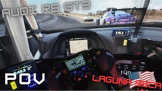 Ultra Realistic Race  POV  Audi R8 GT3  ACC [upl. by Gherardo129]