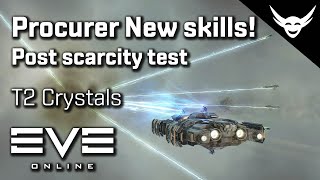 EVE Online  Procurer test with new mining Skills [upl. by Suzann471]