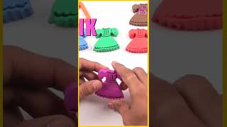 Learn How to Make Shapes With Play Doh Colors for Kids shorts kidstv shapes playdough learning [upl. by Saltsman]