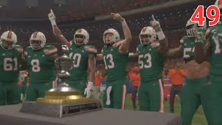 Miami Takes On Texas AampM in the 2027 Sugar Bowl  Miami Hurricanes Dynasty Part 49 [upl. by Locin]