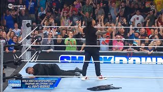 OMG🤯 Roman Reigns DESTROYS Solo Sikoa And Bloodline  WWE SmackDown Highlights Today [upl. by Saxet941]