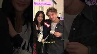 Sabías que Jisoo se incomodó por gesto del hijo de Mathilde Favier shorts [upl. by Lietman]