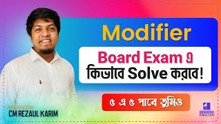 Modifier Practice Class  HSC English  CM Rezaul Karim [upl. by Eintruoc]