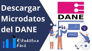 📊 Descargar Microdatos del DANE ACTUALIZADO 2023 [upl. by Aititil421]