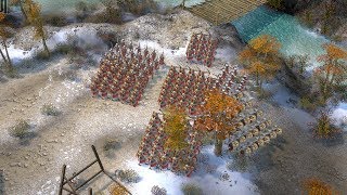 Praetorians HD  4v4 SKIRMISH Gameplay [upl. by Nenad]