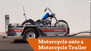 Motorcycle Towing Trailer  Amerideck [upl. by Eugene]