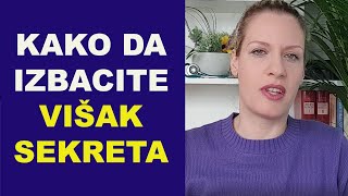 Kako da izbacite VIŠAK SLUZI sekreta iz disajnih puteva  BONUS recept dr Bojana Mandić [upl. by Mailiw]