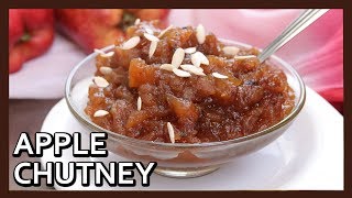 Apple Chutney Recipe  Spiced Apple Chutney by Healthy Kadai [upl. by Enileuqcaj512]