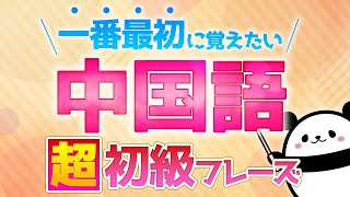 【中国語聞き流し】一番最初に覚える中国語フレーズ厳選30個 [upl. by Sibella162]
