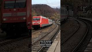 Eine Lok der br101 durchfuhr mit ihrem intercity den Bahnhof Geislingen Steige trainspotting [upl. by Drofiar804]