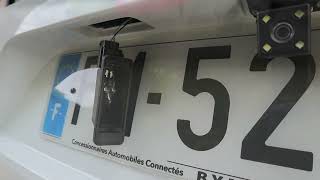 Renault Twingo 3 2019 Project  Change to LED the license plate lights [upl. by Lledo]