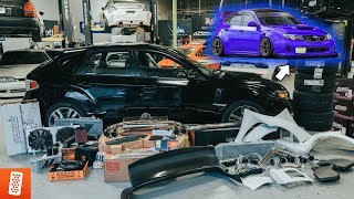 Building the ULTIMATE 2008 Subaru WRX STI Hatchback  Part 1 [upl. by Holtorf348]