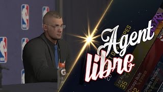 OUILLE Jr AGENT LIBRE  NBA 2K16 CARRIERE V2 6 [upl. by Acinnej]