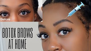 How To Do A Botox Brow Lift at Home  Botox Brow Makeup Tutorial [upl. by Ardolino]