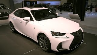 2017 Lexus IS 200t F Sport First Look  2016 Miami Auto Show [upl. by Audwen225]