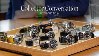 Curtis’s Life in Aviation Pilot Watches Vintage Rolex JaegerLeCoultre Reverso and More [upl. by Atisusej]