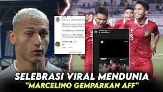 DAPAT REAKSI STRIKER TOTTENHAM🔥Aksi Selebrasi Marcelino Ferdinan Usai Cetak Goal Ke gawang Filipina [upl. by Lanti906]