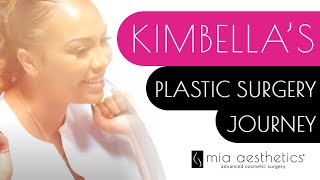 Kimbella Plastic Surgery Journey at Mia Aesthetics By Dr Mehio [upl. by Tamma630]