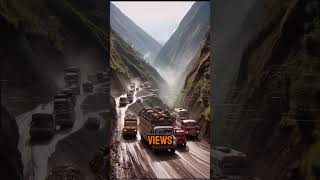 The Death Road Of Bolivia fypシ゚viral fyp foryoupage foryou shorts roads bolivia stories [upl. by Gawain]